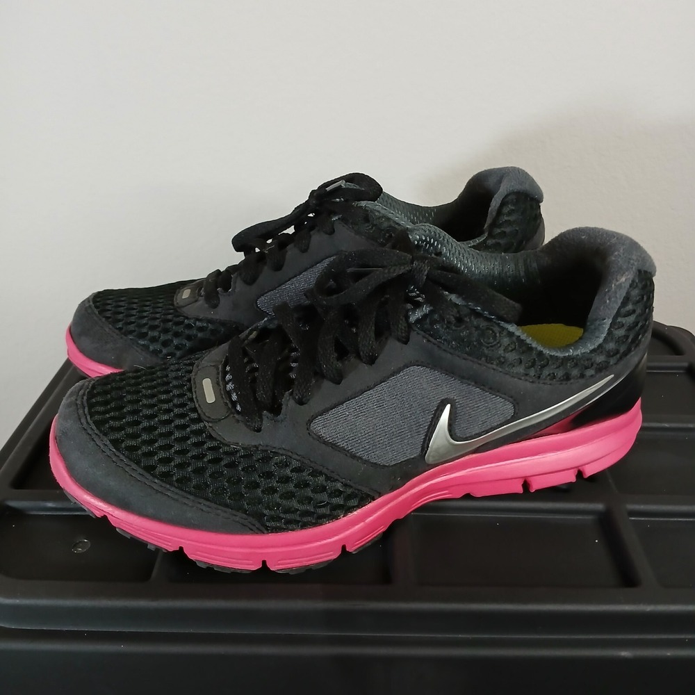 NIKE WOMEN'S LUNARFLY 2 BLACK ANTHARCITE Size 6.5 452418-006 SH2 - Picture 3 of 10